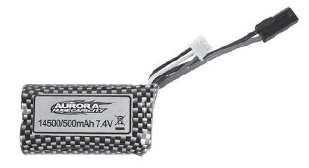Absima 7.4V 500mAh Li-Lion Battery AB30-DJ02