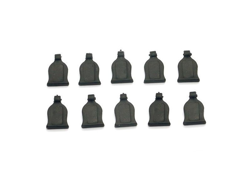 HRC Litzen für Karosserieklammern 1/10 schwarz Splint Grip (10 St.) HRC2041BK