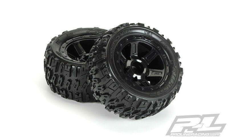 Pro-Line Trencher 2.2Zoll M2 auf Desperado Felge TRX E-Revo 1:16 1194-11