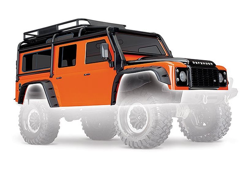 Karo, Land Rover Defender, Adventure-Edition orange/schwarz 8011A