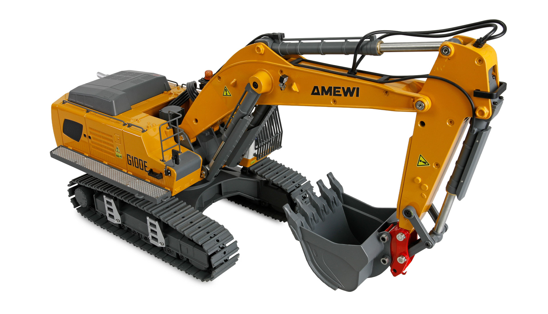 Amewi G100E Vollmetall Bagger 1:18 RTR Gelb 22749 - Abbildung 5