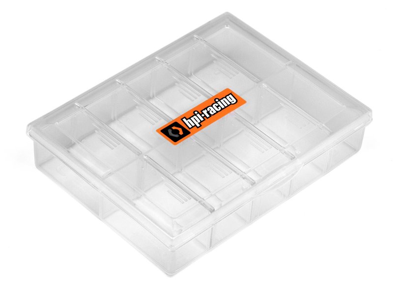 HPI Kleinteile-Box 130 x 100mm mit Decals