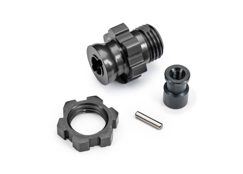 Traxxas 17mm Radmitnehmer & Muttern grau (1) (für TRX9080) 9087-GRAY