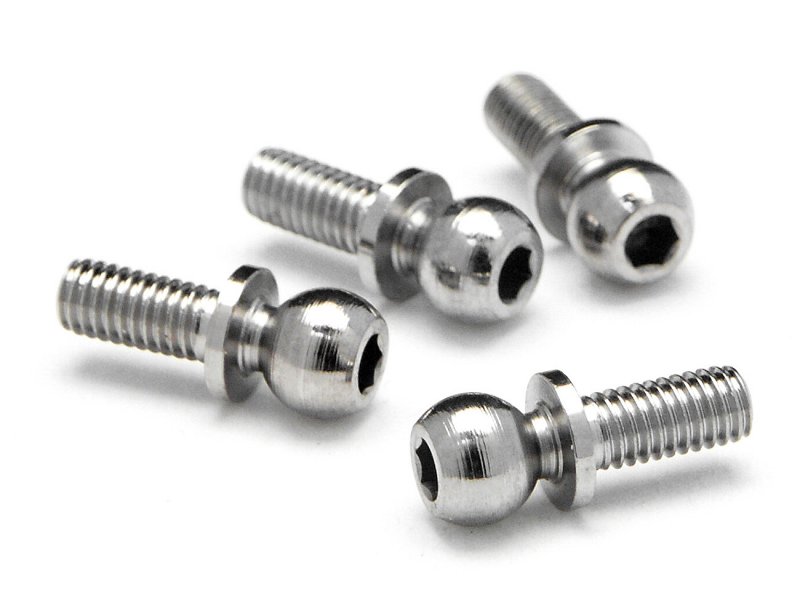 HPI Kugelkopf 4.7X6.5mm (2mm Innensechsk./4St) 86196