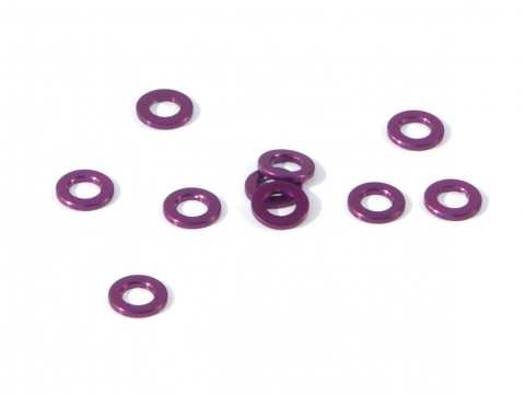HPI Alu Unterlagscheibe 3x6x0.75mm (10St) Z814
