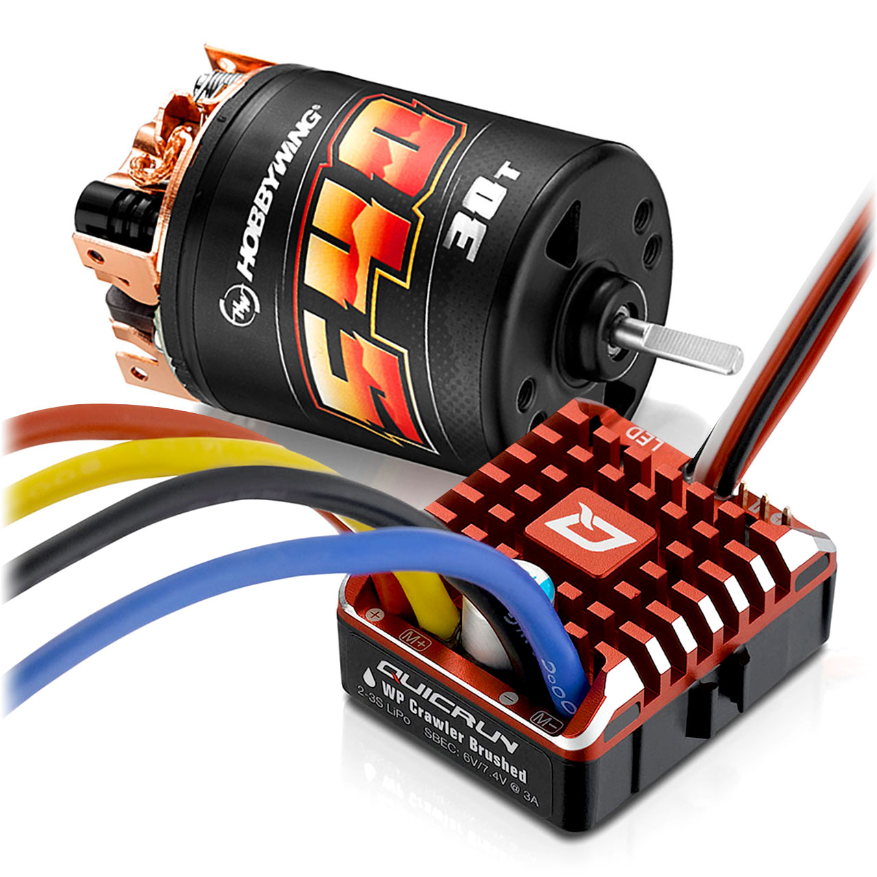 Hobbywing Quicrun Brushed WP1080 Combo 540 30 Turn 38020349