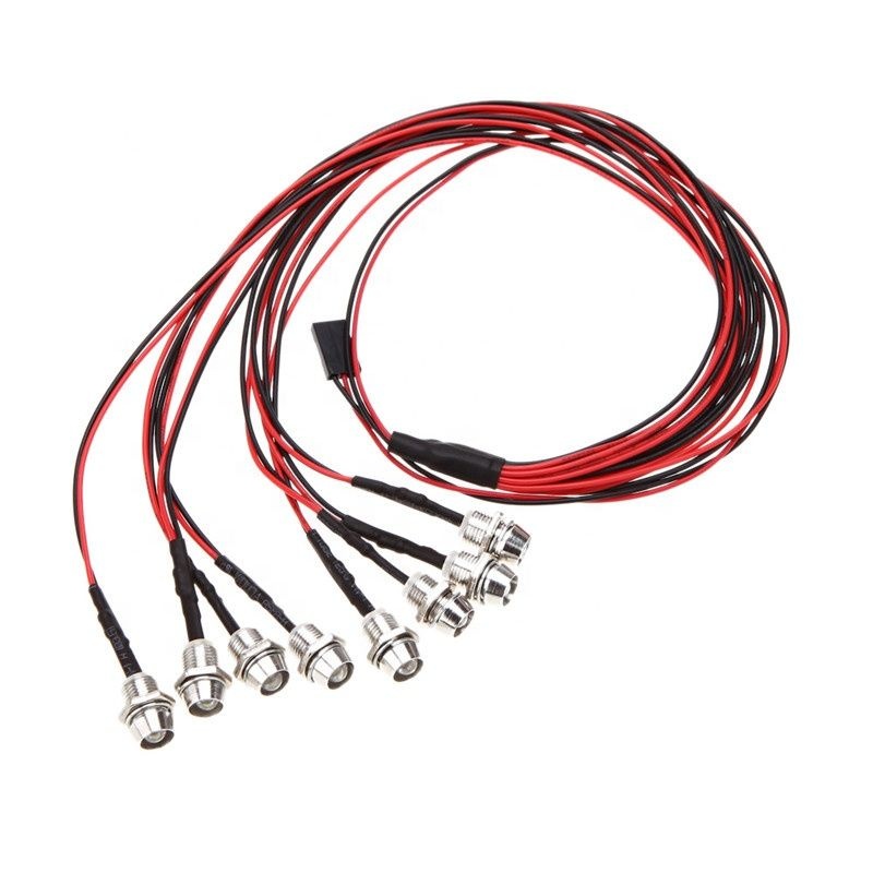 H-SPEED LED-Set 8x mit 5mm LED weiß&rot HSPX016