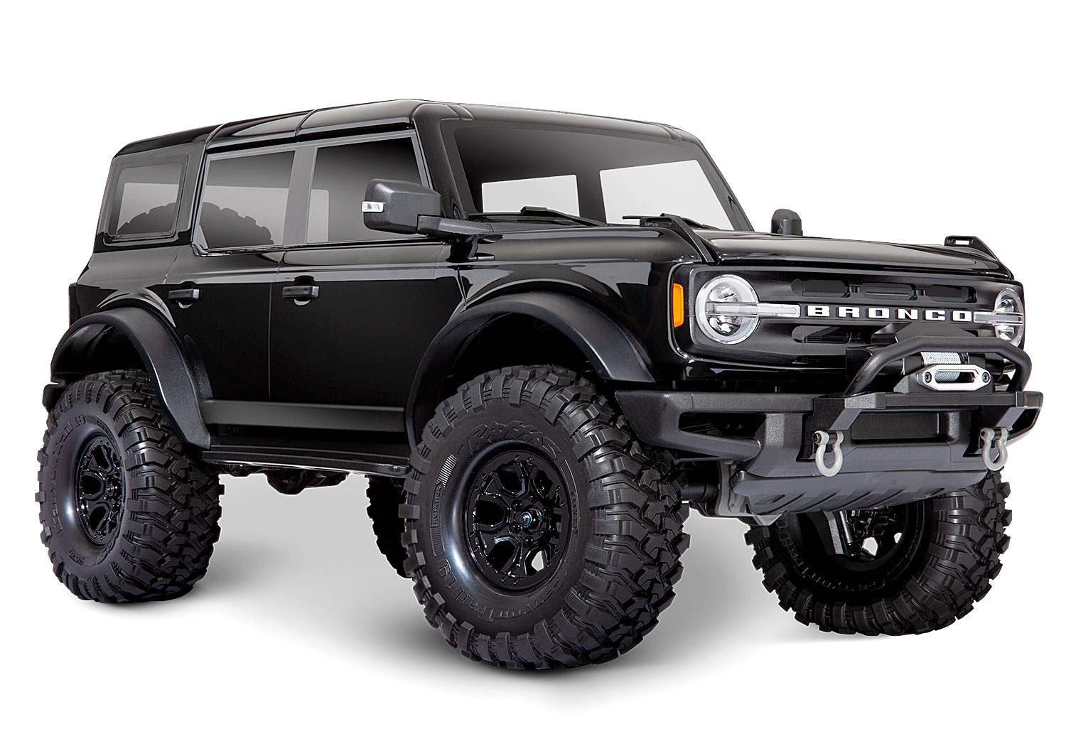 Traxxas TRX-4 2021 Ford Bronco Schwarz ohne Akku, ohne Lader 92076-4