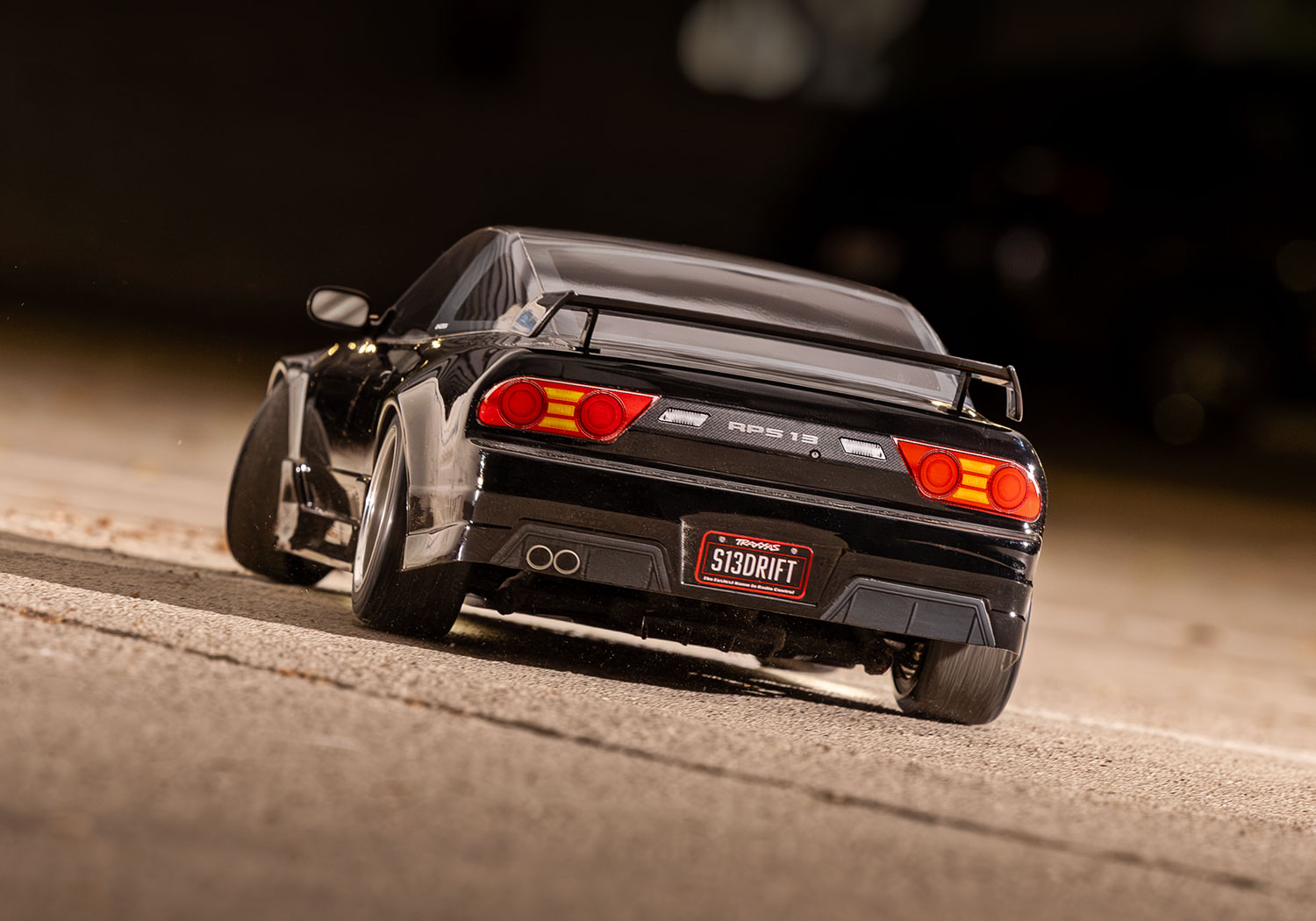 Traxxas 4-TEC Nissan 240SX schwarz 1/10 Drift RTR Brushed ohne Akku/Ladegerät 105247-4-BLK - Abbildung 8