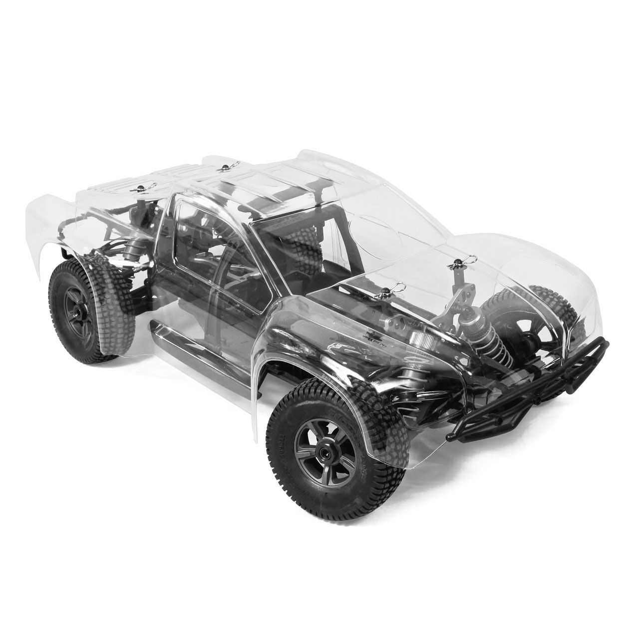 HoBao Hyper 8 Short Course 1/8 80% ARR Roller (klare Karosserie) HB-8SCE