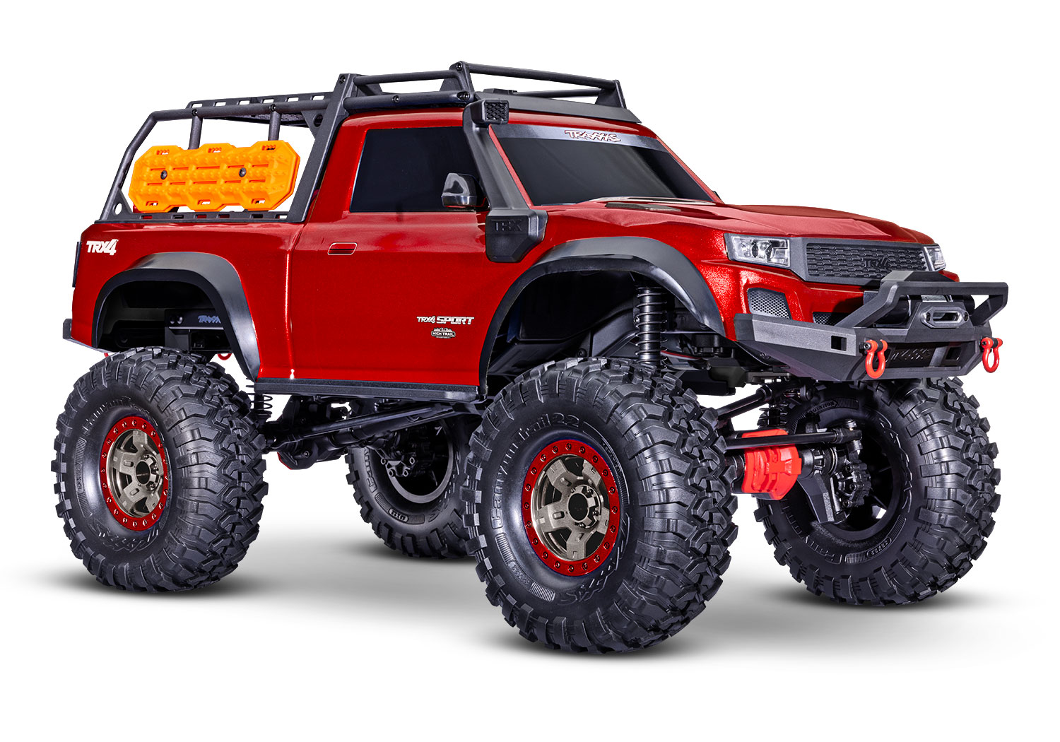 Traxxas TRX-4 Sport High Trail Edition Crawler Rot 82044-4