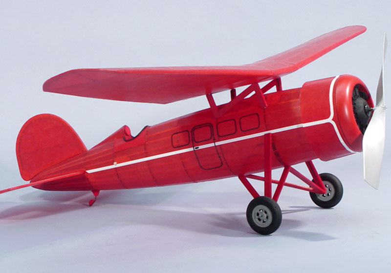 Dumas Lockheed Vega Balsabausatz 317