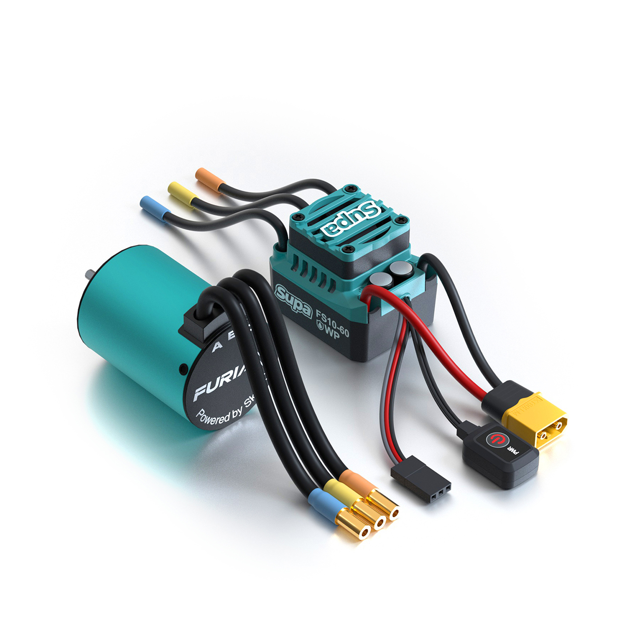 SkyRC Supa Combo 60A 2300kV 1/10 Brushless Set SK300080-01