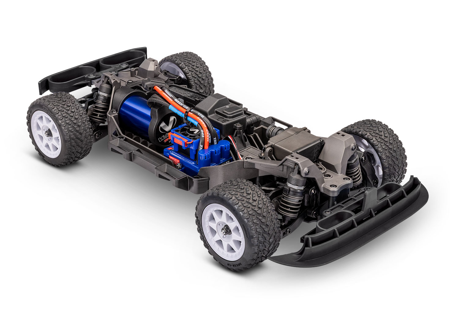 Traxxas Mini Rally Ford RS200 4x4 VXL Brushless RTR Rot mit Lipo/Lader 108046-1 - Abbildung 5