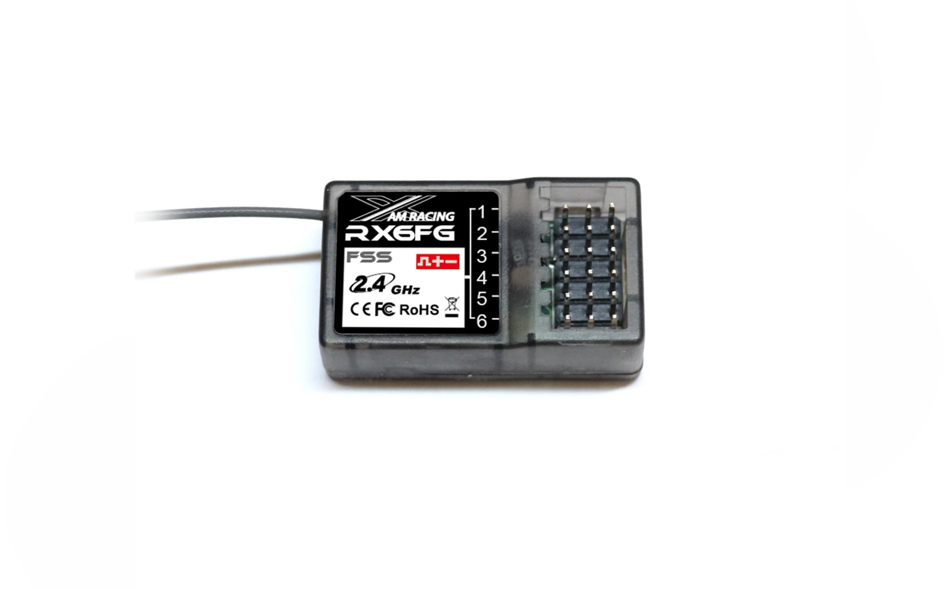 Amewi AMXRacing Empfänger RX6FG 6-Kanal 2,4GHz mit Gyro FSS 28353 28353