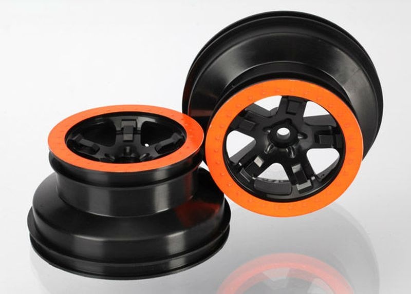 Traxxas Felgen SCT chrome 2WD vorn 5870X