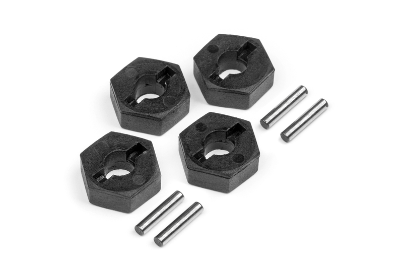 HPI 12mm Sechskant Radmitnehmer Set (4St/Jumpshot MT) 115308