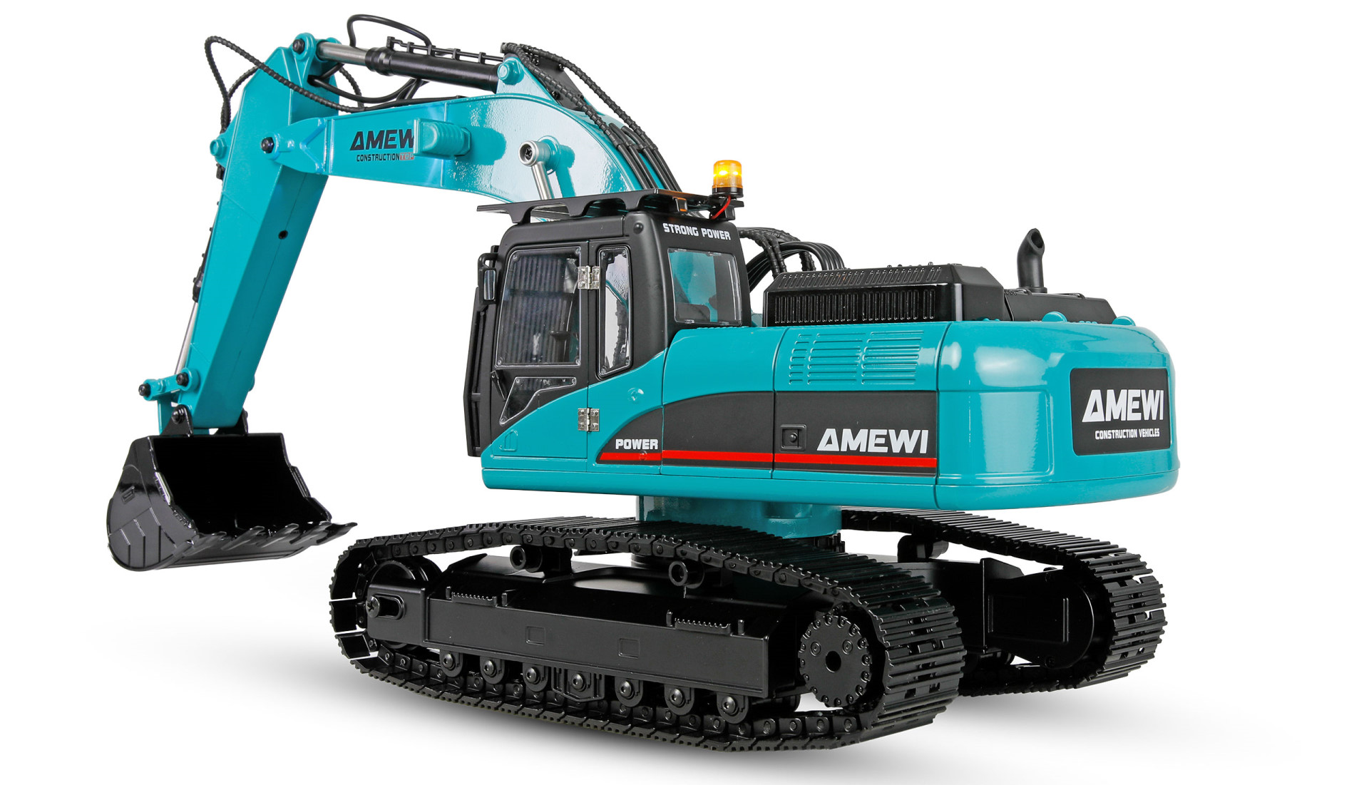 Amewi G705E Bagger Metall 1:14 RTR petrol 22748 - Abbildung 4