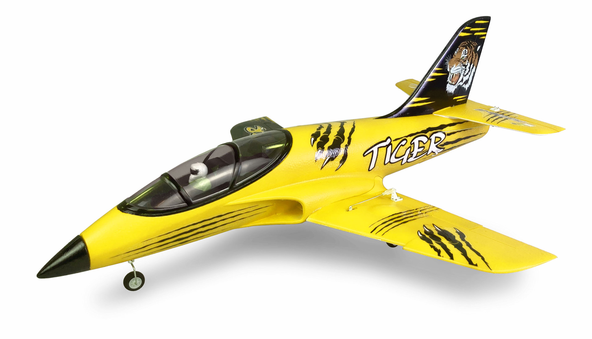 Amewi AMXFlight Tiger S Jet Gelb 55mm EDF PNP 24094