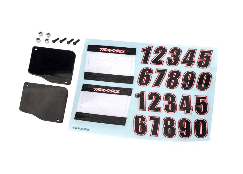 Traxxas Nummer-Taffeln l/r Mini-Slash 4x4 10813