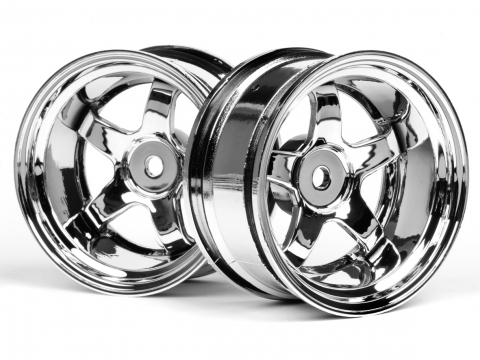 HPI Work Meisters S1 Felge 26mm (Chrom/9mm Offset) 3593