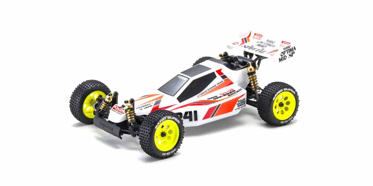 Kyosho Turbo Optima Mid Special 4WD 1:10 Kit *Legendary Series* 30623B - Abbildung 1