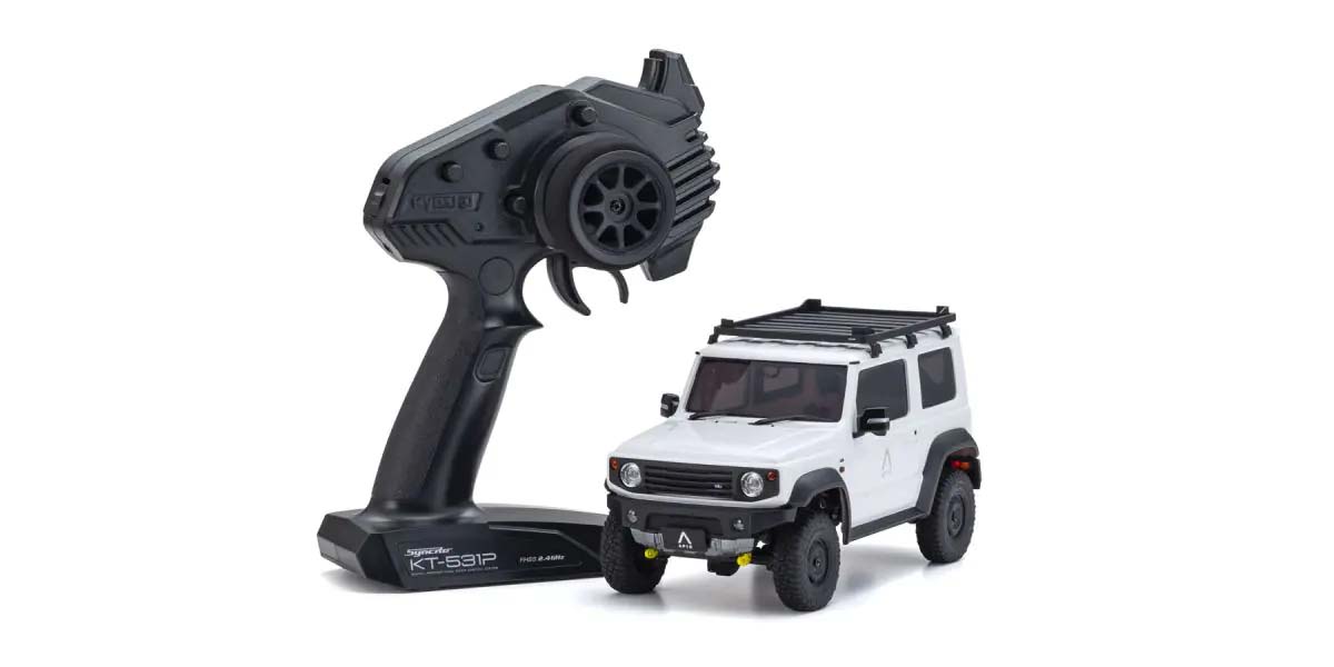 Kyosho Mini-Z 4X4 MX-01 Suzuki Jimny Sierra Apio TS4 Pure White (KT531P) 32539PW - Abbildung 3