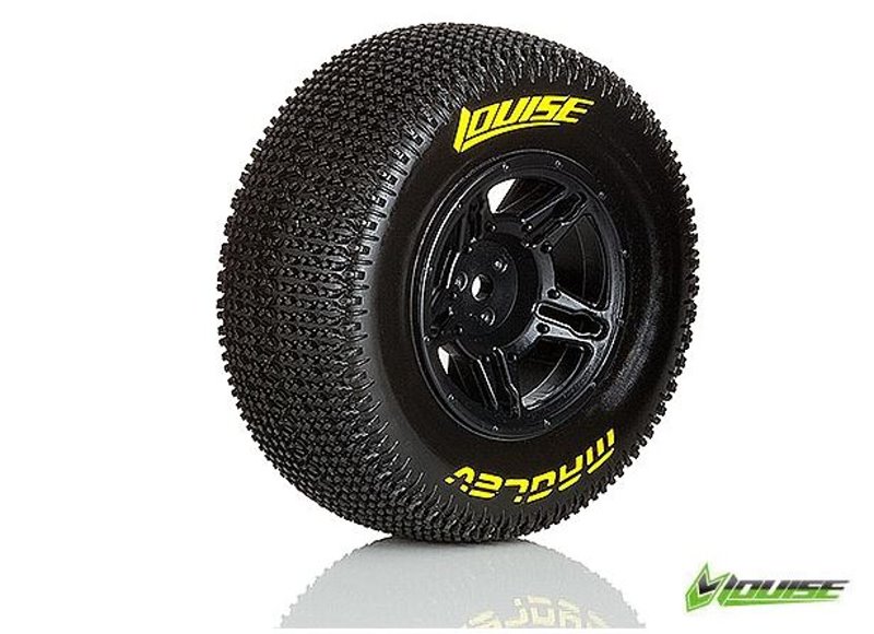 Louise SC-Maglev soft Felge schwarz (2) 12mm TRX-Slash h, SC10 L-T3145SBTR