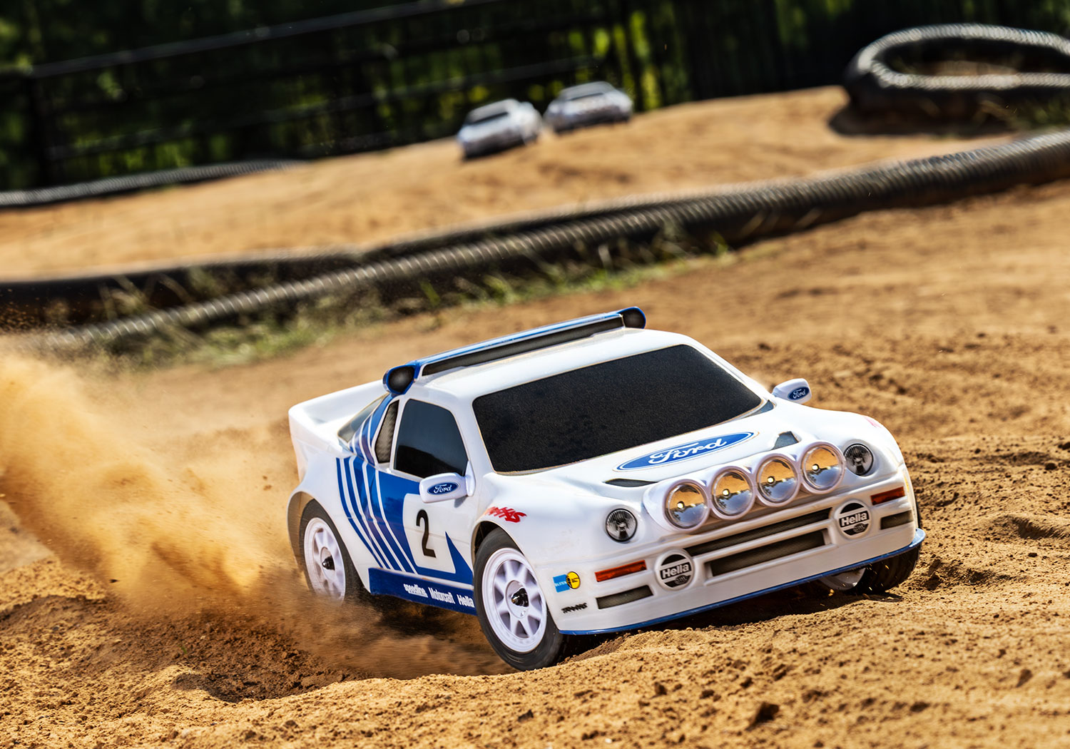 Traxxas Mini Rally Ford RS200 4x4 VXL Brushless RTR, mit 2S Lipo/Lader 108046-1 - Abbildung 4
