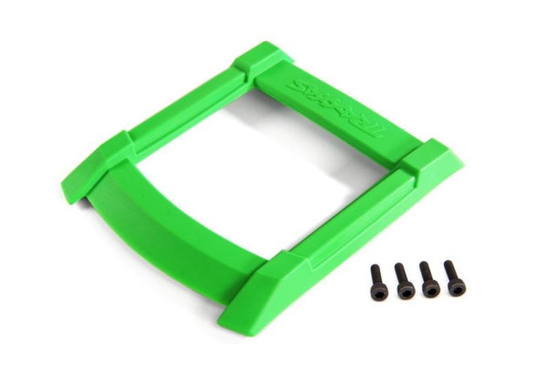 Traxxas Skid-Platte, Dach (für Karo) grün 8917G
