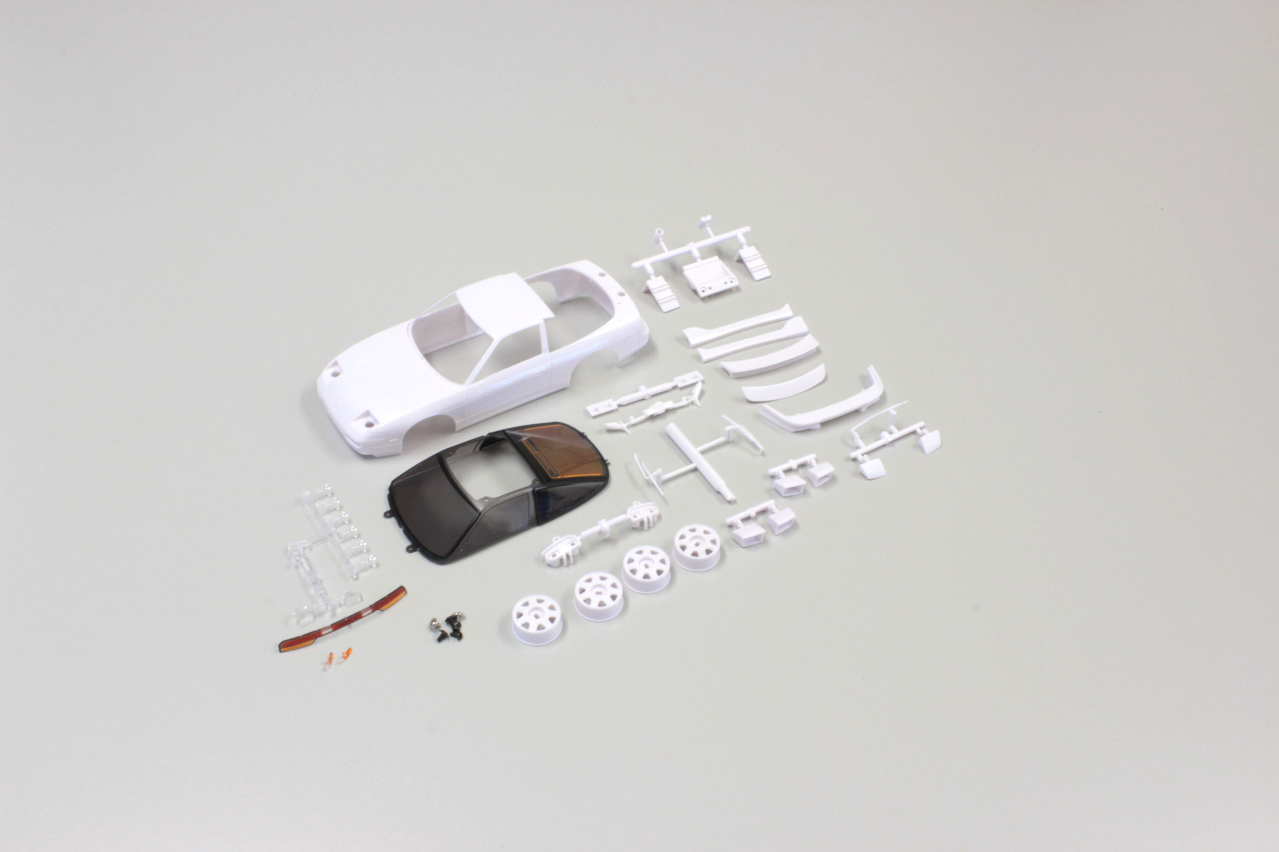 Kyosho KAROSSERIE MINI-Z NISSAN 180SX + FELGEN 4WD O. L. MZN179