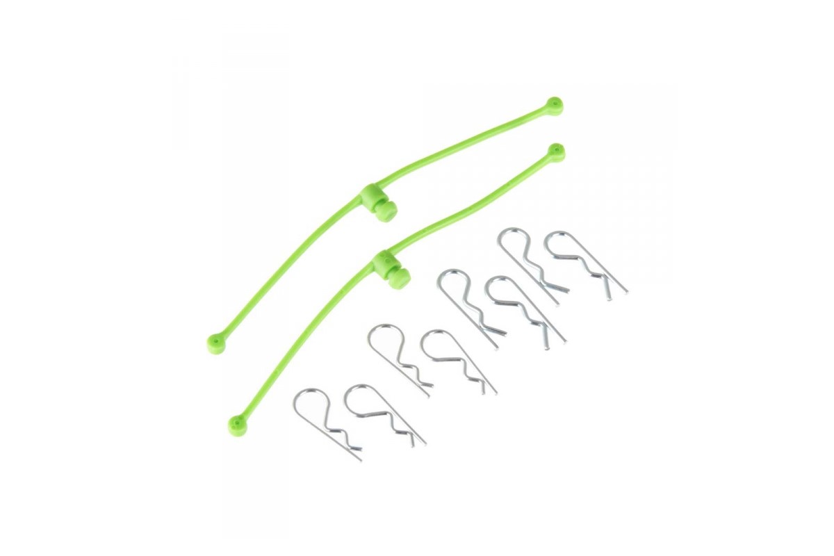 DU-BRO Karosserieklammer Halter grün 2St. Body Clip Retainer 2253