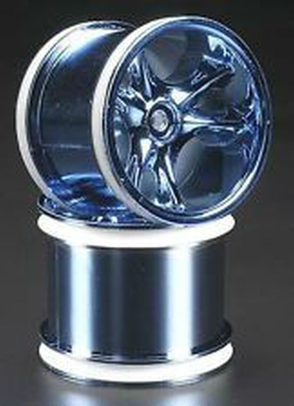 RPM Clawz Blue Chr. (6 Spk) Rear Trax. Elec. 81745