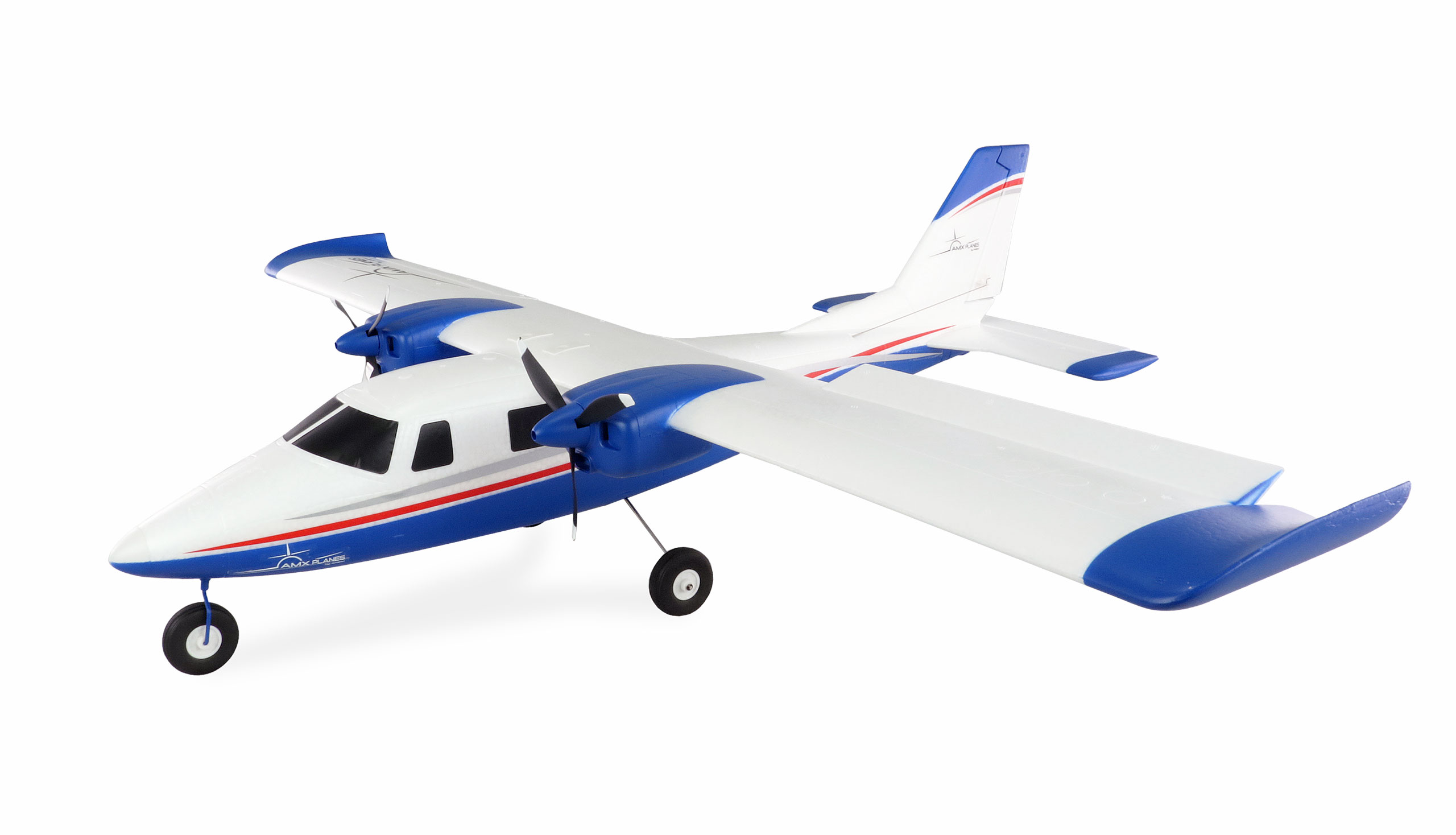 Amewi AMXPlanes P68 Hochdecker 850mm PNP blau 24140