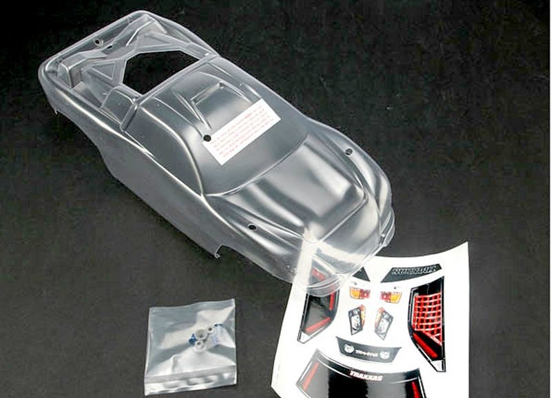 Traxxas BODY, NITRO RUSTLER (CLEAR, RE 4412
