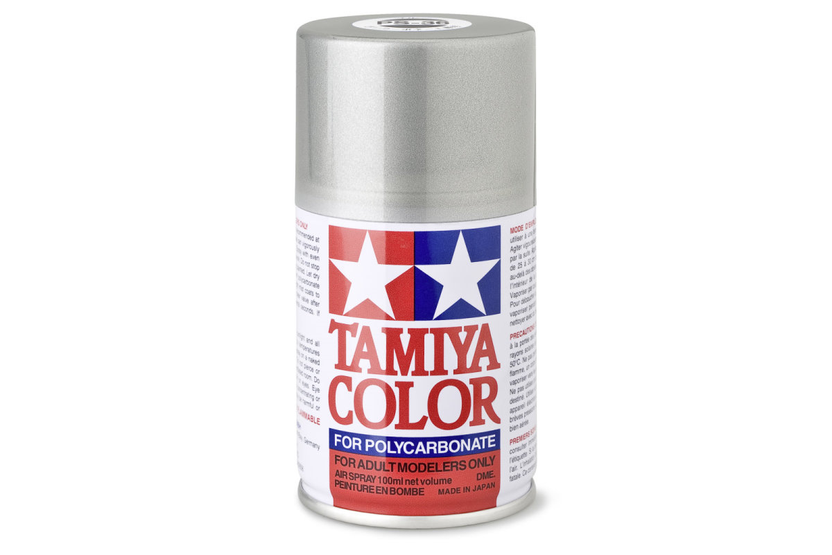 Tamiya Color Lexan Spray Farbe PS-36 Translucent Silber PS36 Silver 100ml 300086036