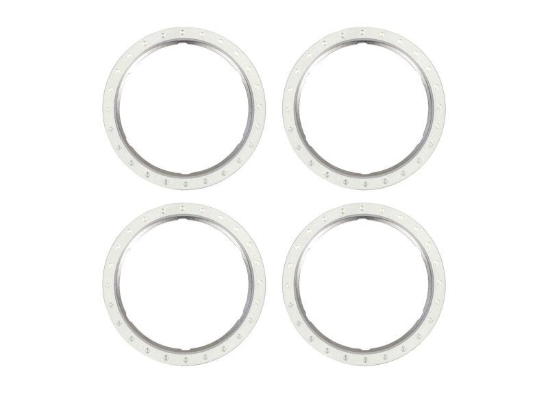 Traxxas Pro Scale Beadlock Ringe Aluminium silber (4)  10276-SLVR