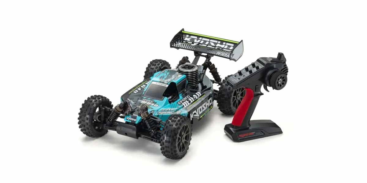 Kyosho INFERNO NEO 4.0 Blau 1/8 Nitro Buggy ReadySet (KE21SP) 33029T2B - Abbildung 3