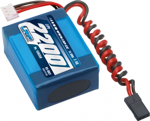 LRP LiPo 2200 RX-Pack small Hump - RX-only - 7.4V 430350