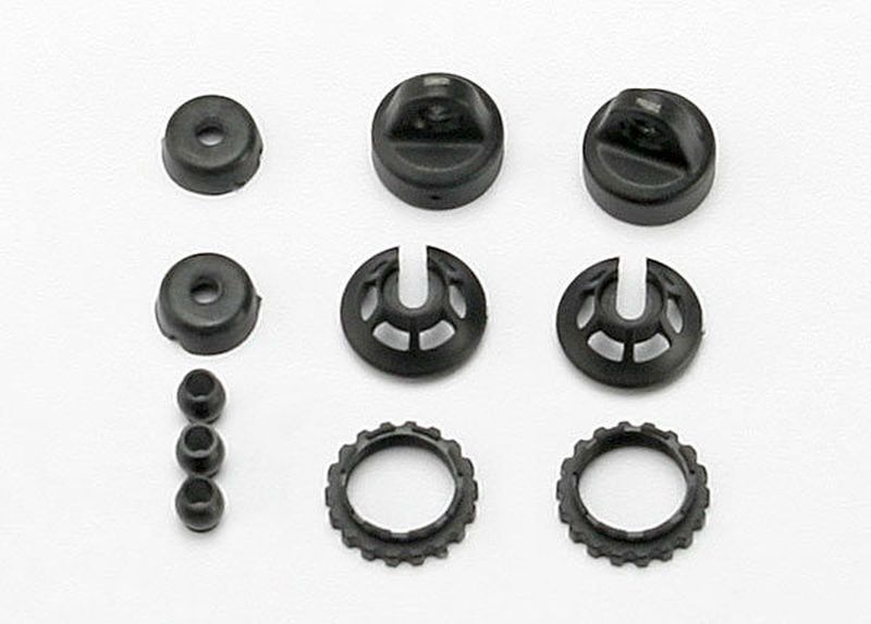 Traxxas Dämpferteller+Clips GTR 7065