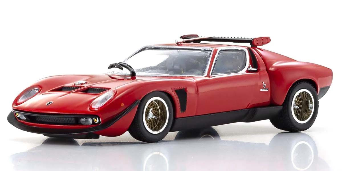 Kyosho 1:43 Lamborghini Miura SVR 1970 Rot 03203R