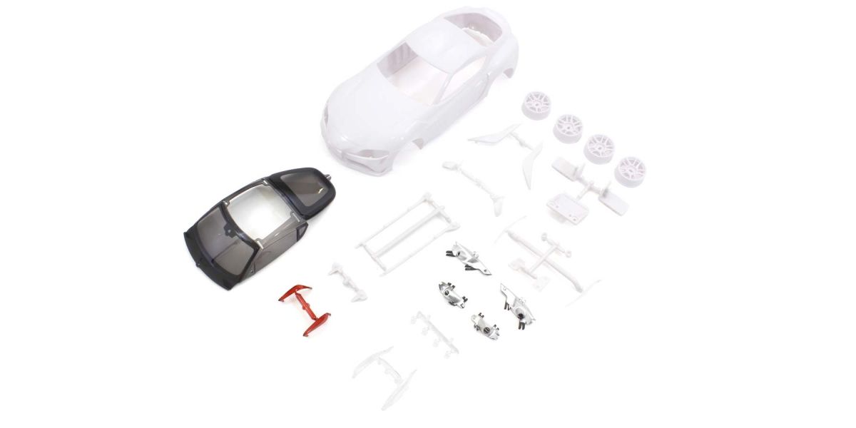 Kyosho Karosserie Toyota GR Supra Mini-Z + Felgen 4WD Ohne Lackierung MZN202