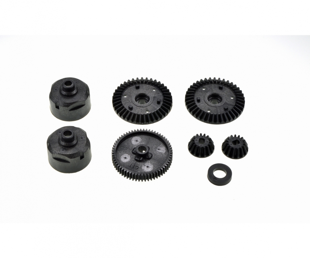 Tamiya 51004 TT-01/E/R Getriebe-Set SP-1004 300051004