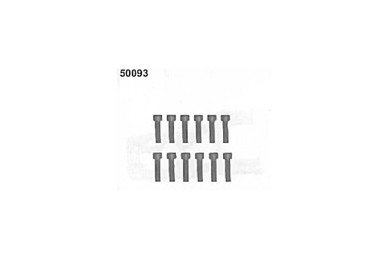 ET 50093 Zylinderkopfschrauben M3x10 12 Stück (Pitbull-X)