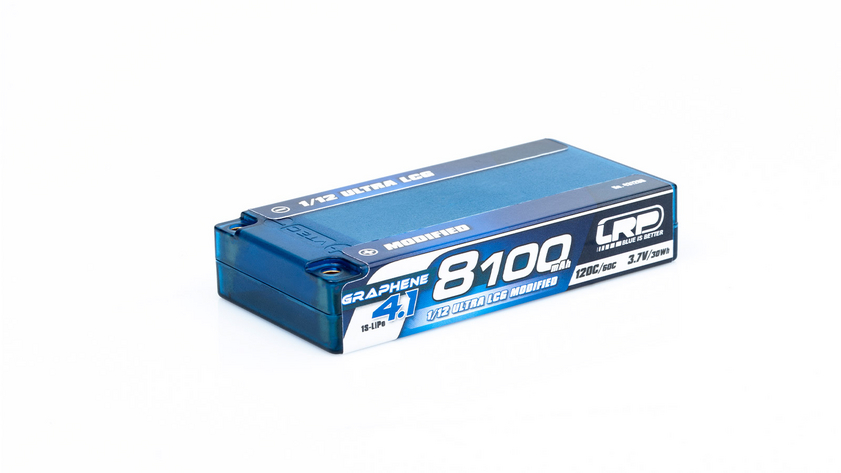 LRP 1/12 Ultra LCG GRAPHENE-4.1 8100mAh Hardcase Akku 3.7V LiPo 120C/60C 431268