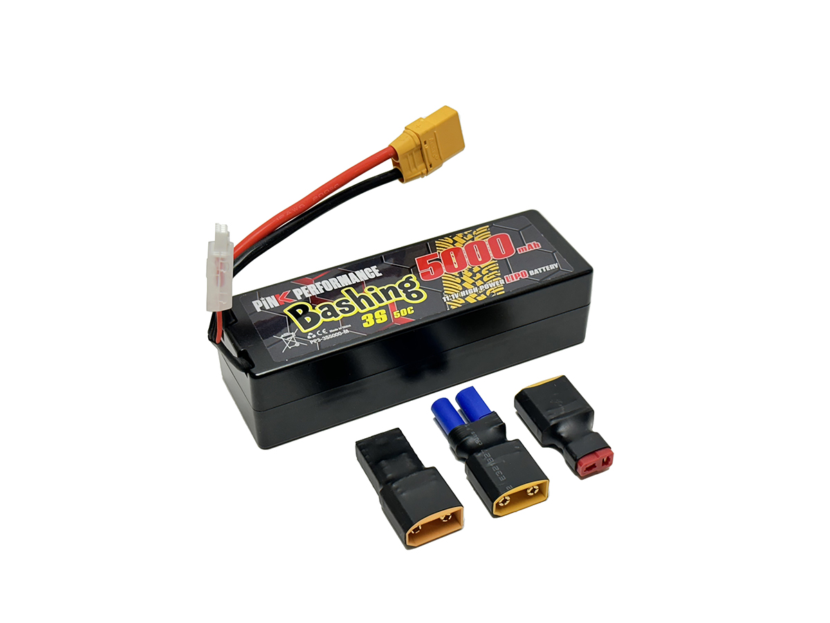 Pink Performance Bashing LiPo Akku 3S 11.1V-5000-50C (Multi) 139x47x39mm 450g PP3-3S5000-M