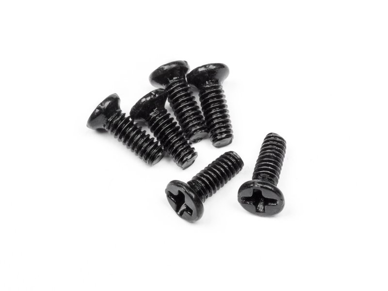 Maverick Flachkopf Schrauben M2 X 6mm 6St. MV28105