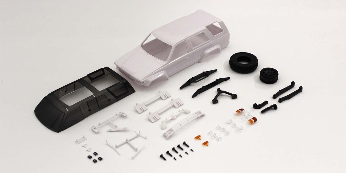 Kyosho Karossserie Toyota 4Runner Mini-Z 4X4 MX01 (Ohne Lackierung) MXN02