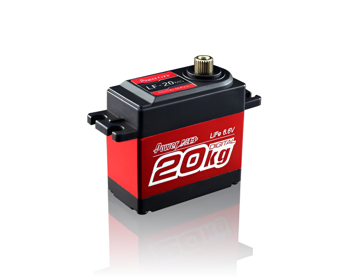 Power HD LF-20MG Servo Digital DoubleBB Alu Gehäuse Metallgetriebe (20KG/0.16Sec) HD-LF-20MG