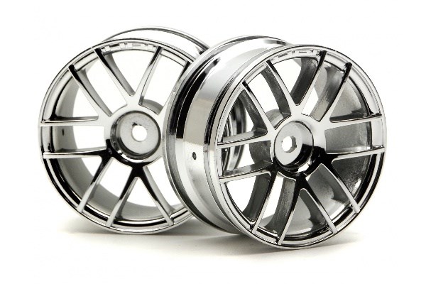 HPI 6-Speichen Split Felge 26mm Chrom 3797